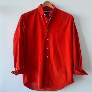 Vintage‎ Ralph Lauren Men's Corduroy Shirt - Medium